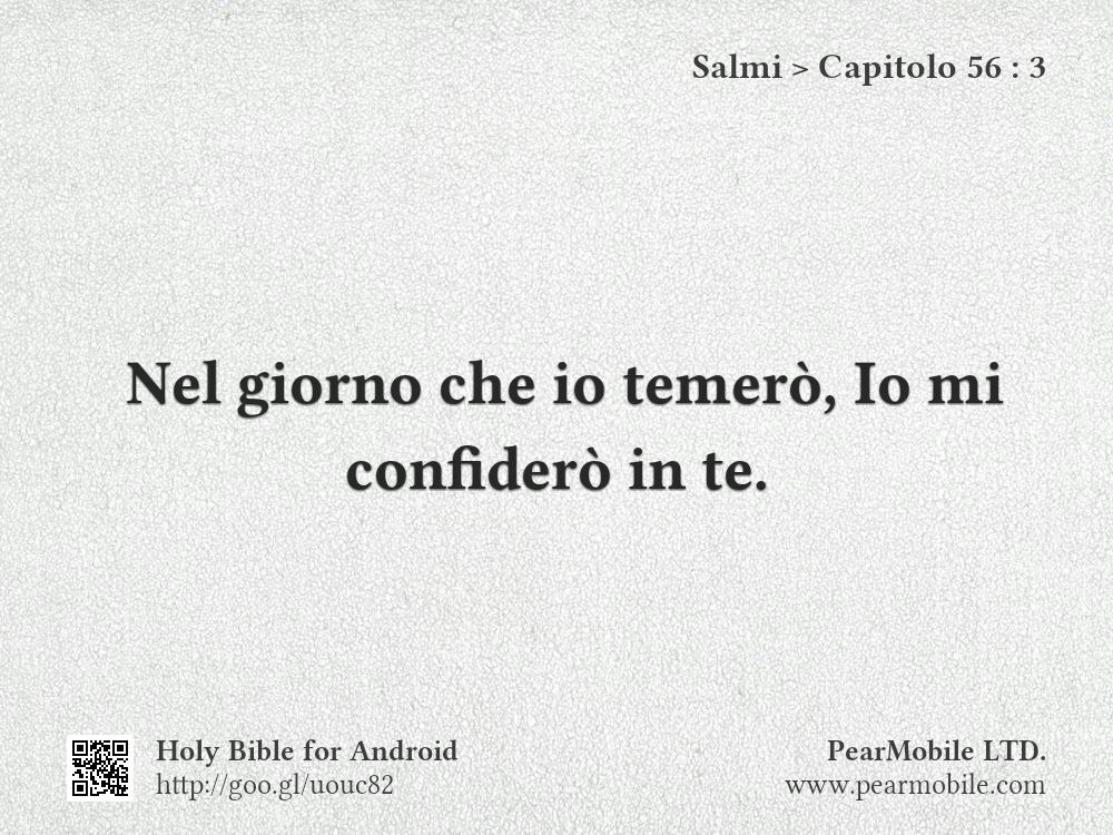 Salmi, Capitolo 56:3